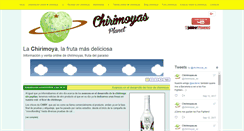 Desktop Screenshot of chirimoyas.es